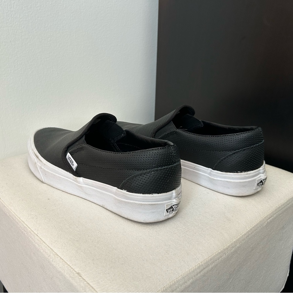 Vans Slip-On Perforated Leather Shoes - Picture 4 of 8
